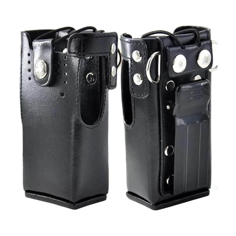 Кожаный чехол honghuismart Сумка держатель через плечо для motorola gp328 gp340 gp380 gp3188 ep450 ht750 и