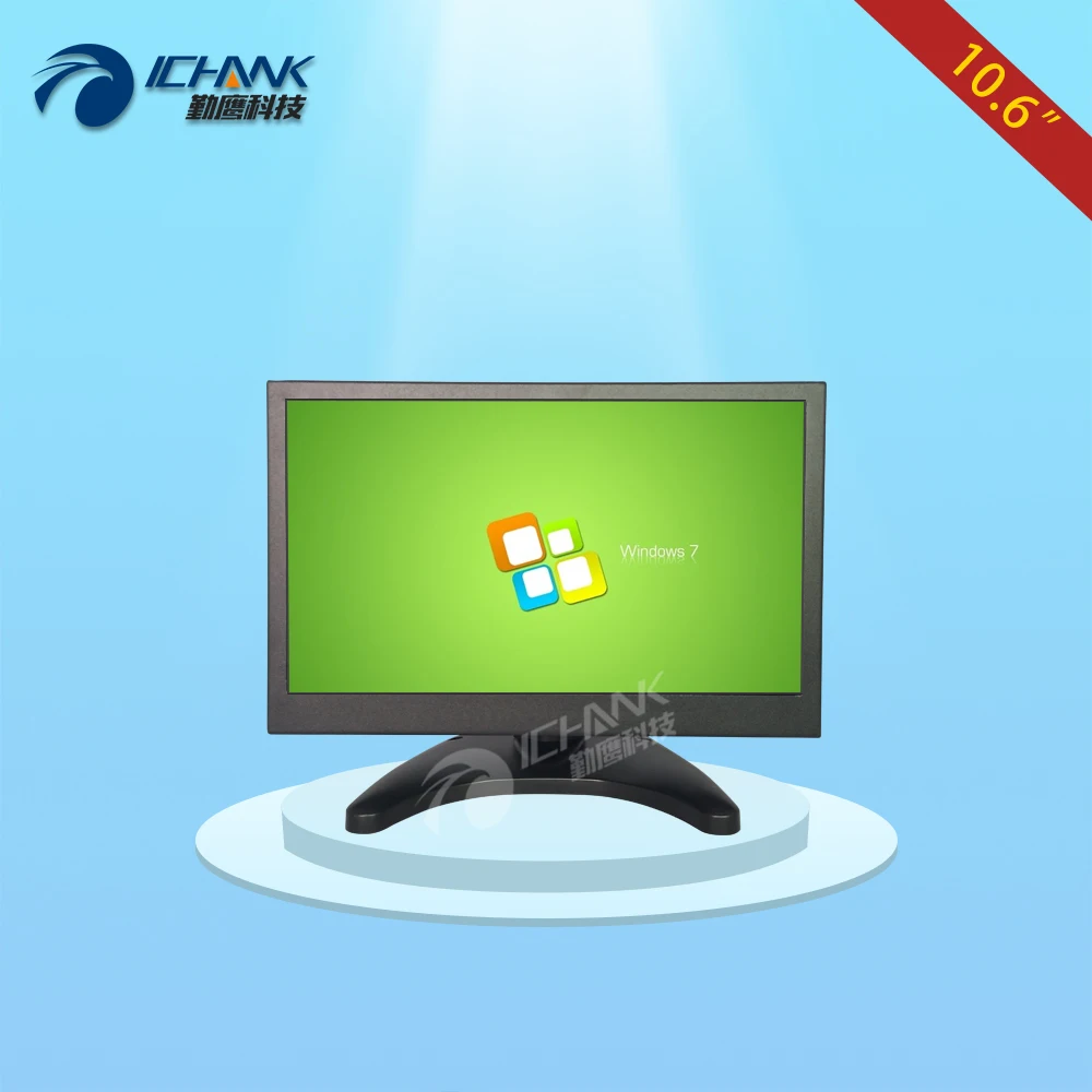 ZB106TN V59/10 6 &quot11&quot дюймов 1366x768 16:9 720p AV BNC HDMI VGA металлический корпус Железный