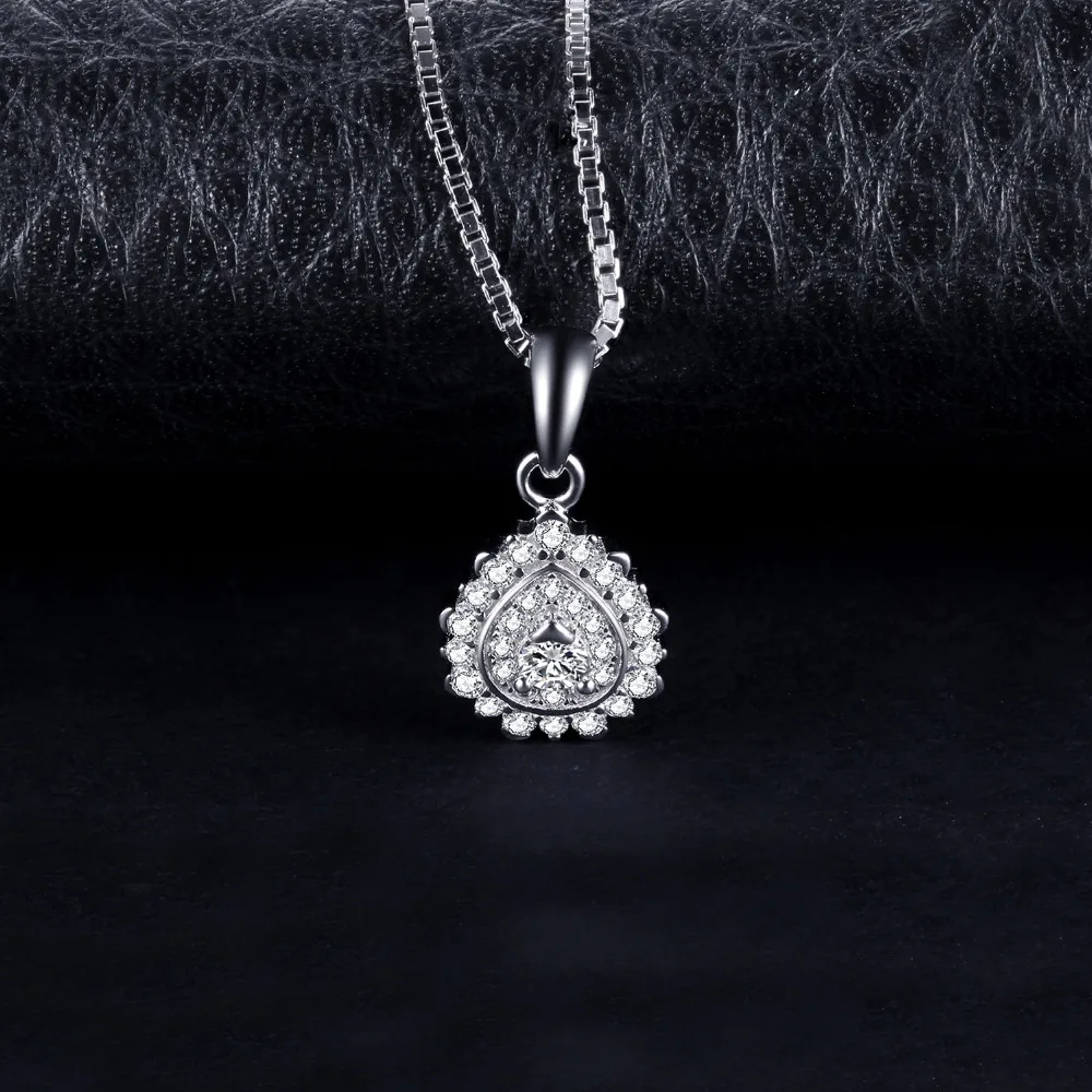 Jewelrypalace грушевидный кластера 0.3ct фианитом изысканные Подвеска для Для женщин 925