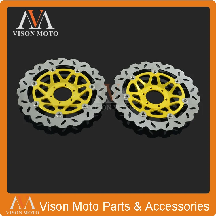 2 шт. ротор плавающего тормозного диска для Honda CB400SF CB400 SF SuperFour|brake disc rotors|front brake