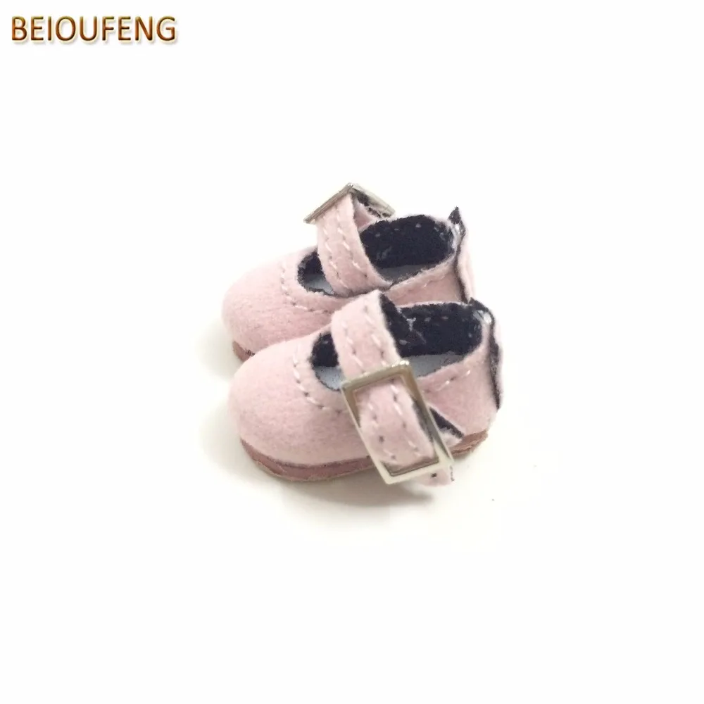 BEIOUFENG 1/8 BJD обувь для куклы Blythe игрушки, мини-игрушки сапоги для куклы Lati Pukifee, BJD обувь для кукол 2 пара/лот