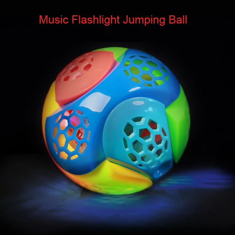 

Конструктор-головоломка, прыгающий мигающий мяч, танцующий мяч со светодиодной подсветкой, новинка, игрушки для детей