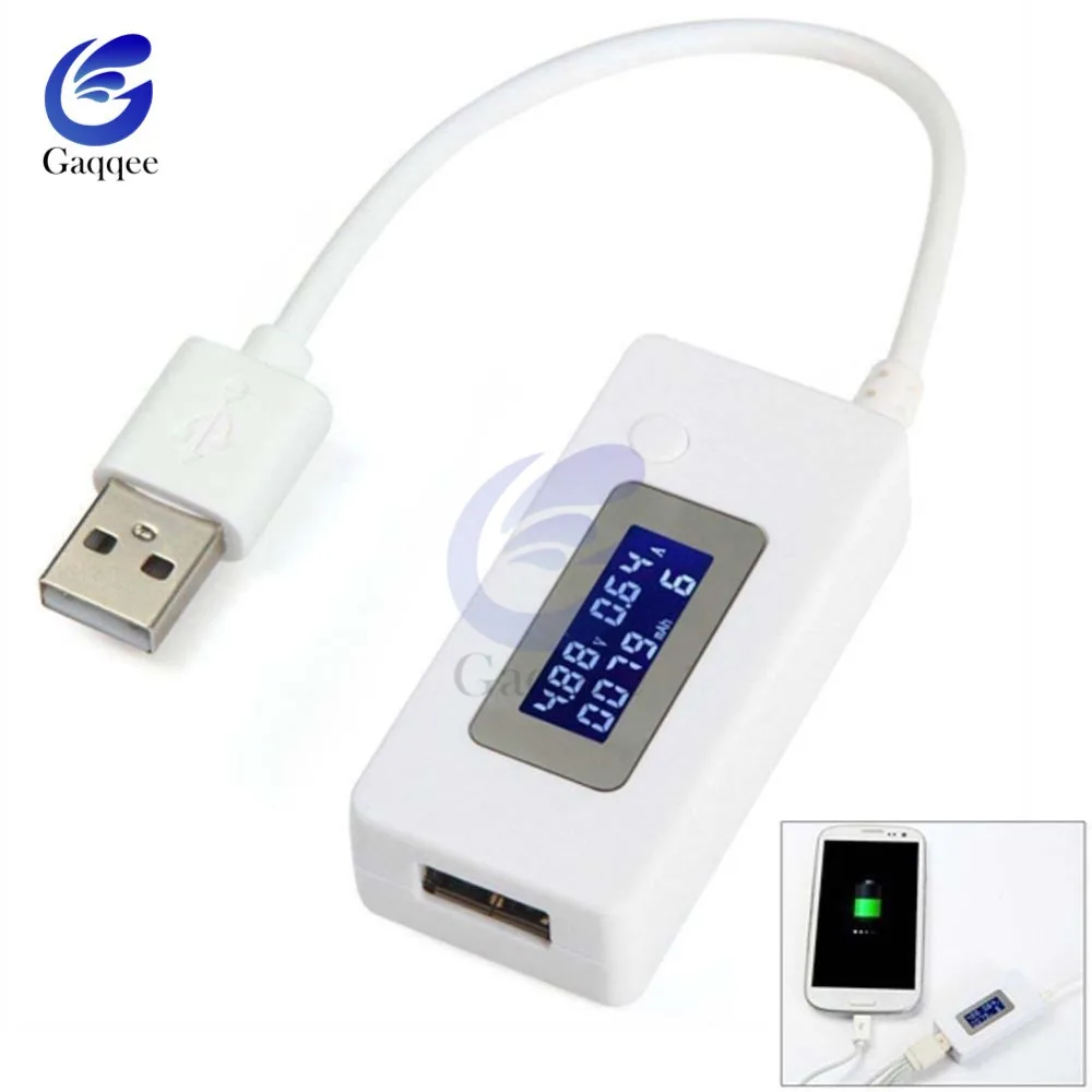 ЖК-экран мини креативный телефон USB тестер Портативный доктор напряжение измеритель тока мобильное зарядное устройство детектор Вольтметр Амперметр