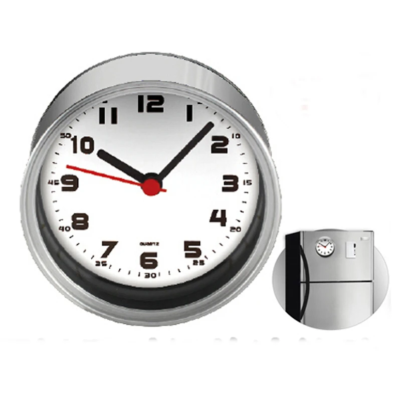 От ePacket цифровые металлические черные настольные часы оловянные аналоговые