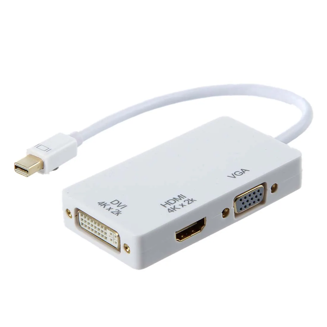 Совместимый HDMI и VGA и dvi видео кабель преобразователь ТВЧ-сигналов для Apple Mac MacBook Pro Air iMac microsoft белый/черный