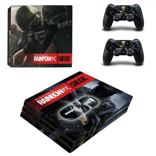 YSP4P-3130 Tom Clancy's Rainbow Six Siege PS4 Pro наклейка для кожи для sony playstation 4 Pro консоль и контроллеры PS4 Pro наклейка s Наклейка - Цвет: YSP4P-3130