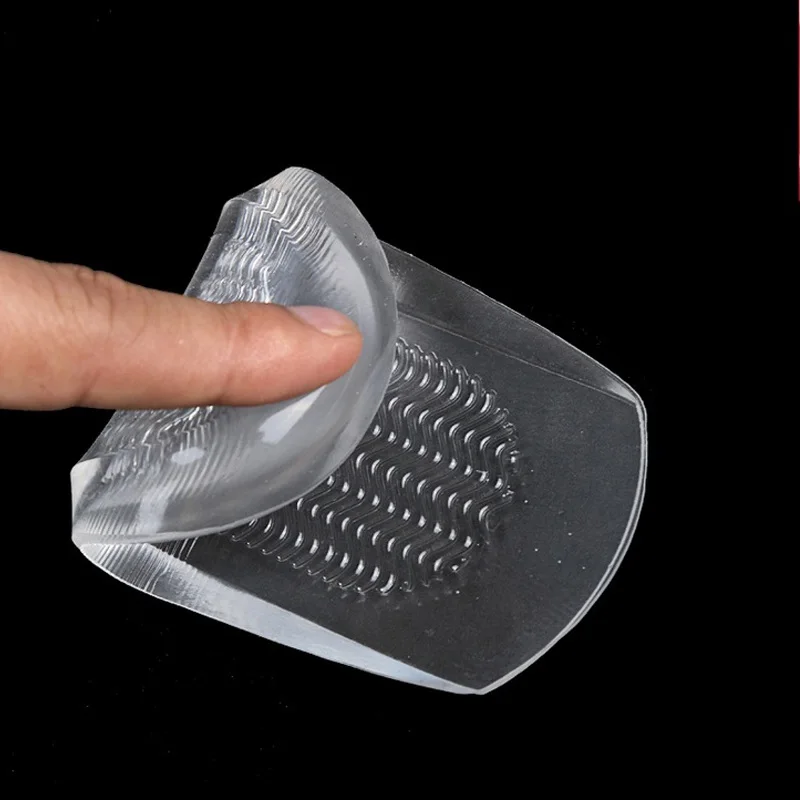 Силиконовые гелевые стельки на высоком каблуке подушечки для обуви снимают