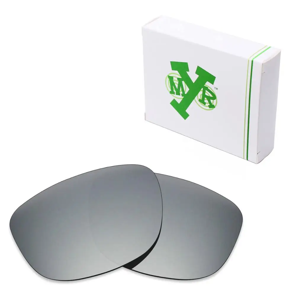 Silver Titanium Mryok поляризованные Сменные линзы для солнцезащитных очков-линзы солнцезащитных очков Окли Холбрук R(только линзы)-несколько вариантов - Цвет линз: Silver Titanium