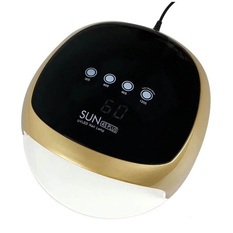 Сушилка для ногтей SUN 4 Plus 54 Вт золотая 24 светодиода лампа маникюрный гель