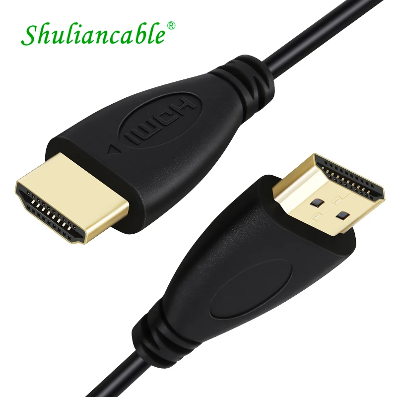 Shuliancable высококачественный кабель hdmi 2 0 3D 1080p для PS3 TV DVD XBOX PC Pro switch 1 м 5 3 7 10 м|Кабели