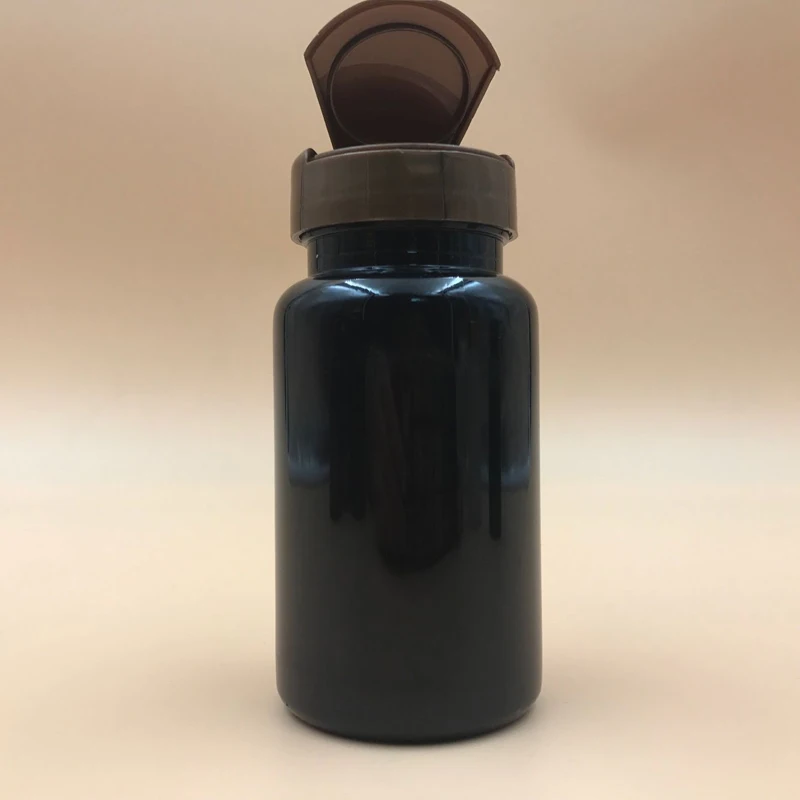 20 шт 120 мл черный янтарный цвет ПЭТ пластиковые бутылки пустые капсулы таблетки