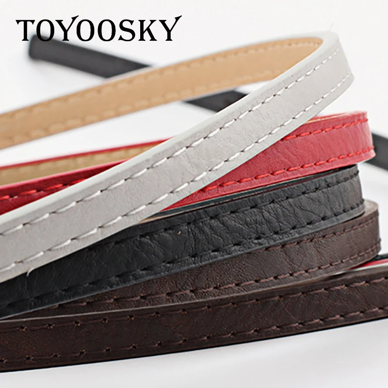 

New Arrival Fashion Women PU Alloy Pin Buckle Thin Belt for Women Dress All-match Elegant Luxury Brand Designer High Quality