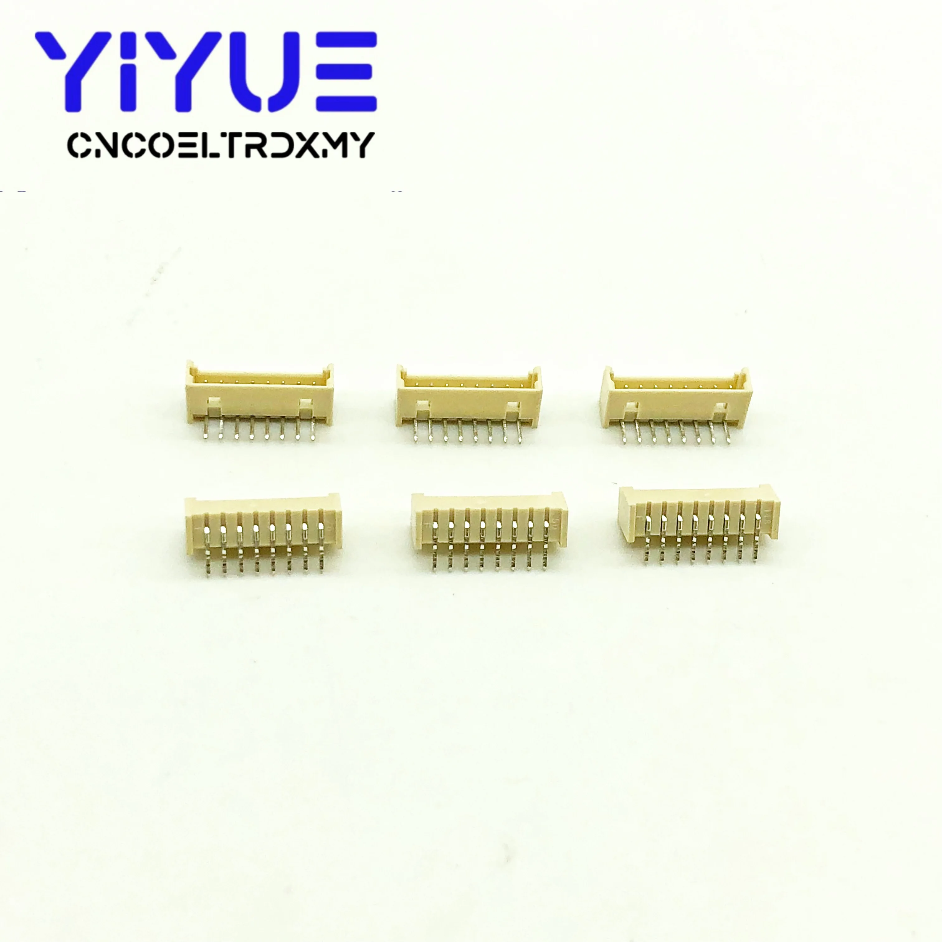 

20pcs Micro JST 1.25mm Right Angle Pin 2/3/4/5/6/7/8/9/10/11/12P Male Pin Header 1.25mm Pitch Connector