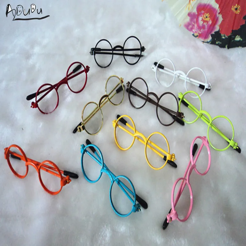 

Bjd doll accessories candy color small bjd glasses eyeglasses frame - 1/4 1/6 1/3 blyth sd10 sd16 yosd msd
