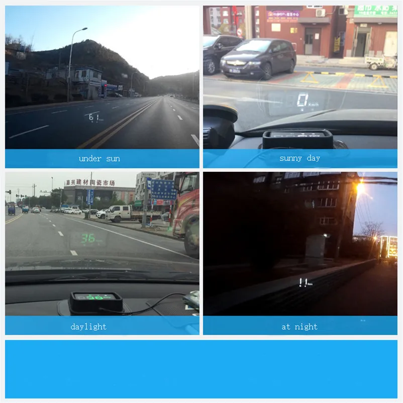 Универсальный цифровой автомобильный gps Спидометр KCSZHXGS HUD проектор для bmw e46/e60/e90
