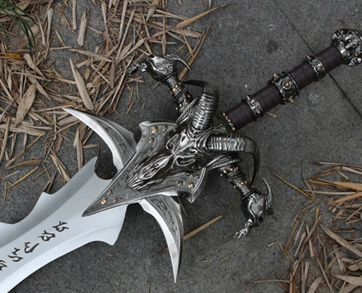 Arthas Menethil sword Frostmourne Alloy casting cool Craft Be a gift Adult toys | Дом и сад