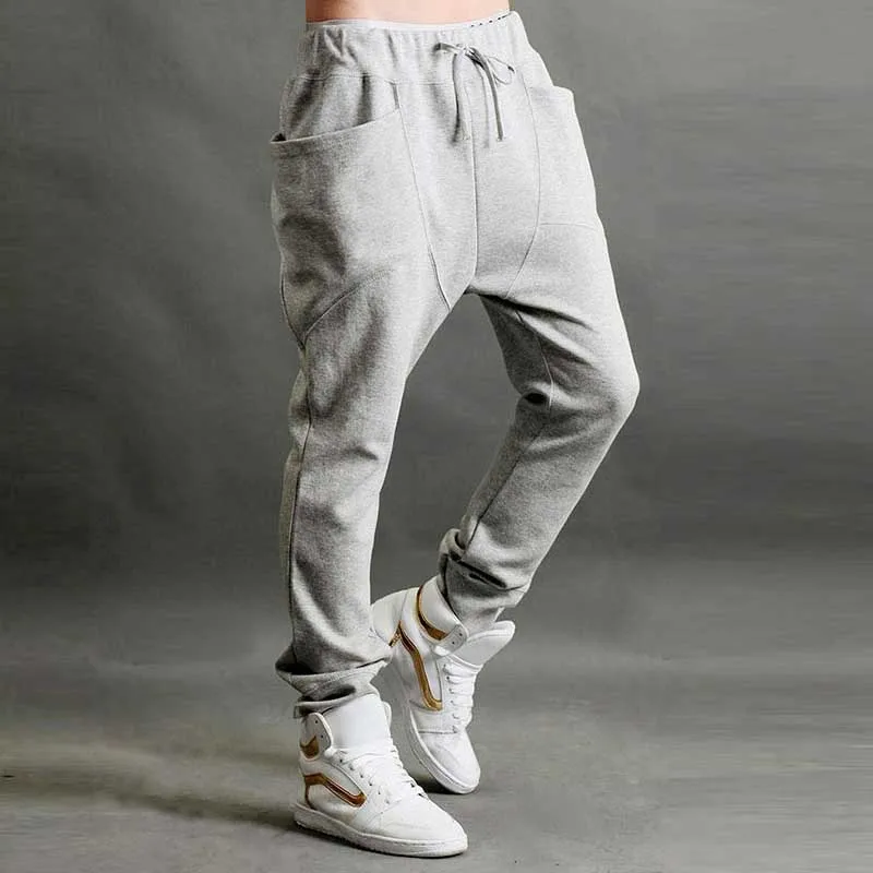 Мешковатые хип хоп шаровары повседневное треники для мужчин Training Джоггеры