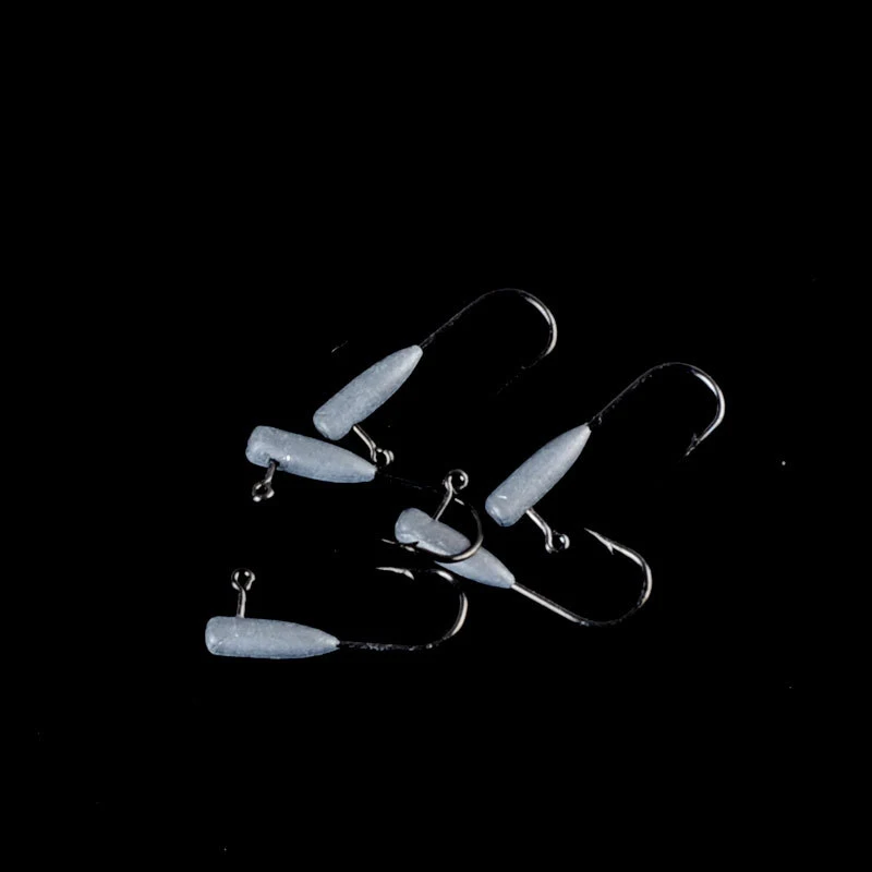 35 шт. Мягкая приманка рыболовная набор с 10 свинцовая головка Крючки приманок