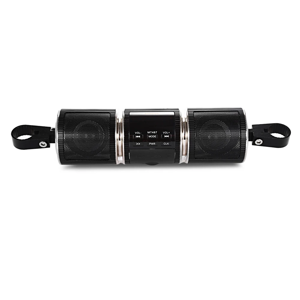 AOVEISE MT487 DC 12 В мотоцикл Bluetooth MP3 музыкальный плеер водостойкий светодиодный