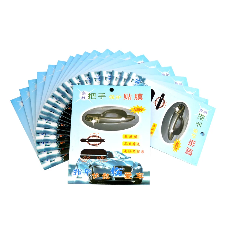 4 шт. защитные виниловые плёнки на ручки автомобиля|film car|car door handlecar handle |