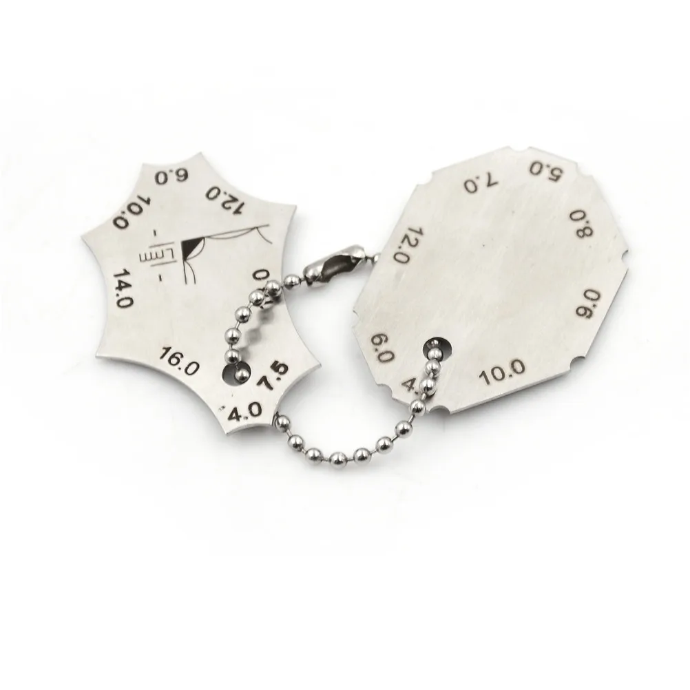 1 шт. инструменты для сварки из нержавеющей стали манометр Карманный ключей набор