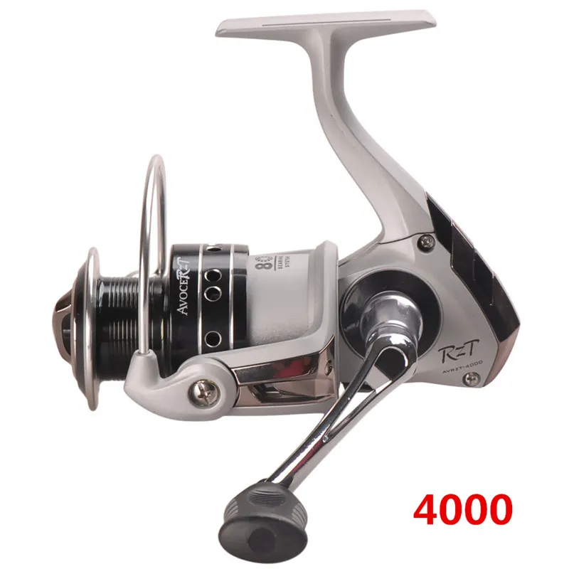4000 Mitchell AVOCET RZT 500UL 1000 2000 3000 4000 спиннинговая катушка 8BB/5,4: 1 Max Drag 4,1-8,2 кг многодисковая тянущаяся система катушки - Цвет: 4000