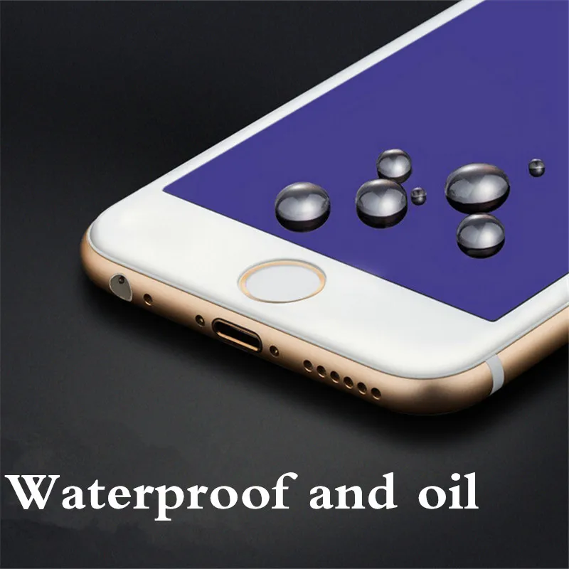 RONICAN 9H 3D полное покрытие Anti Blue Light закаленное стекло Защита экрана для iPhone 7 plus