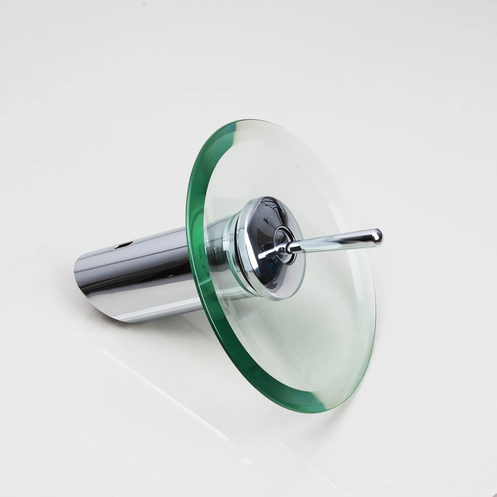 Смеситель KEMAIDI для ванной комнаты кран Водопад с одной ручкой стекло|faucet glass|deck