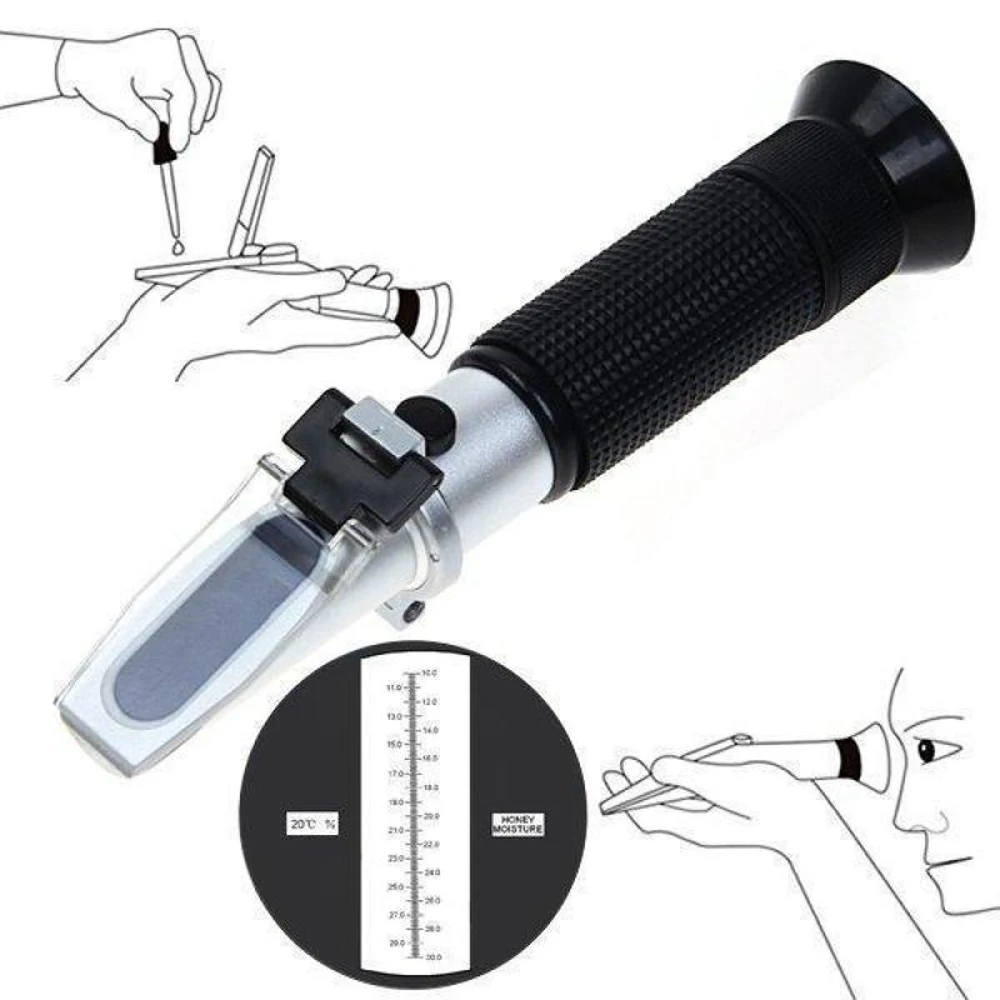 

PROFESSIONAL ATC Brix Refractometer Wine Beer WORT Sugar HEAVY DUTY 0-32%