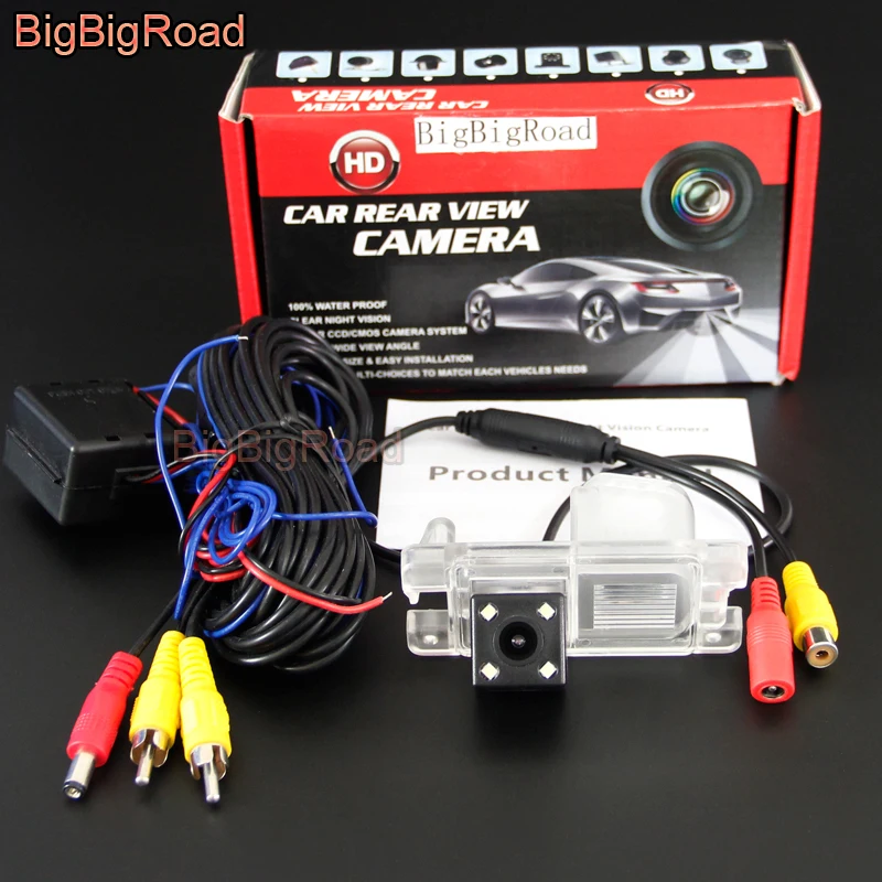 BigBigRoad For Mitsubishi Triton L200 Hunter Sportero Strada MK4 2005-2015 MK3 1995-2006 Car Rear View Backup Parking CCD Camera |