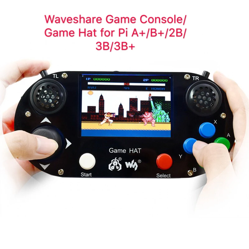 Игровая и аркадная консоль Waveshare дисплей на базе Raspberry Pi 1 54 дюйма 2 0 3 5 4 10