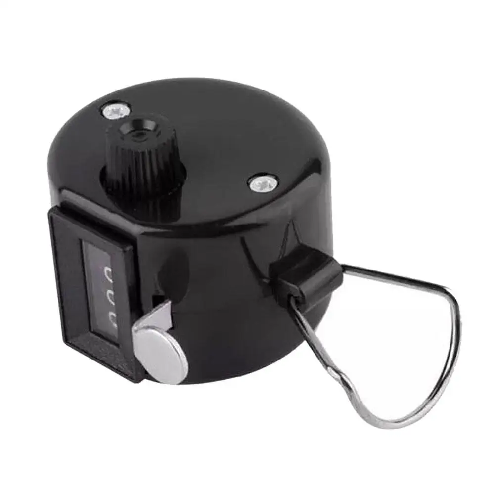 Ручной счетчик металла 4 цифры ручные счетчики нажатие ручной людей счетчика