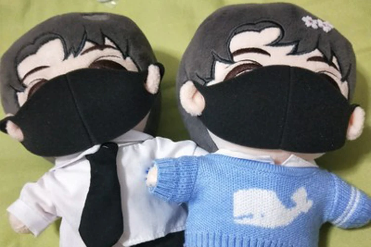 20 см exo кукольная маска 1/6 bjd дыхательная маска для вещей плюшевая кукольная маска