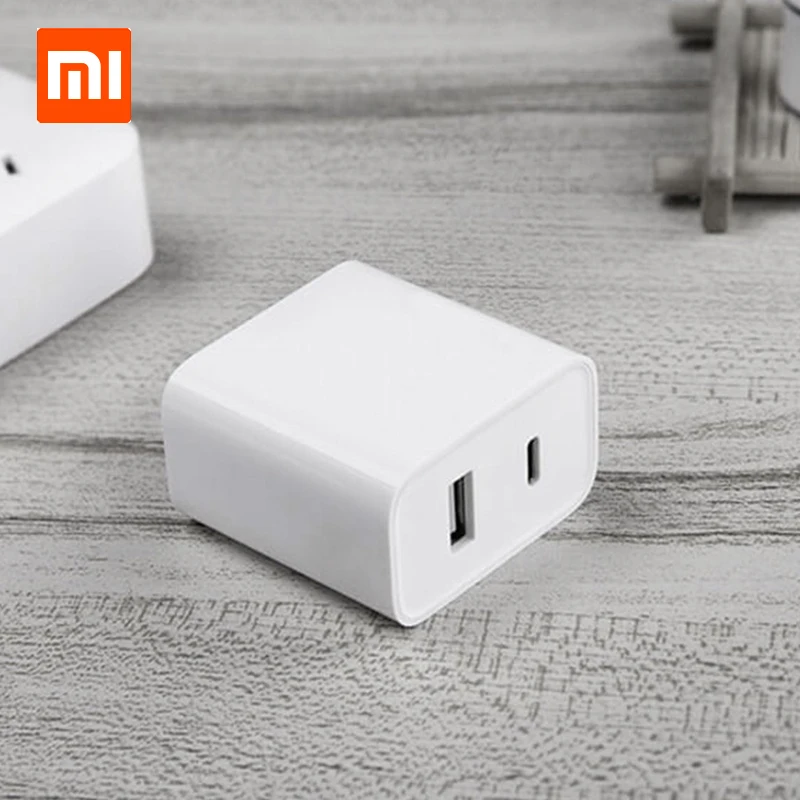 Оригинальный Xiaomi USB зарядное устройство 30 Вт Быстрая зарядка для путешествий ЕС