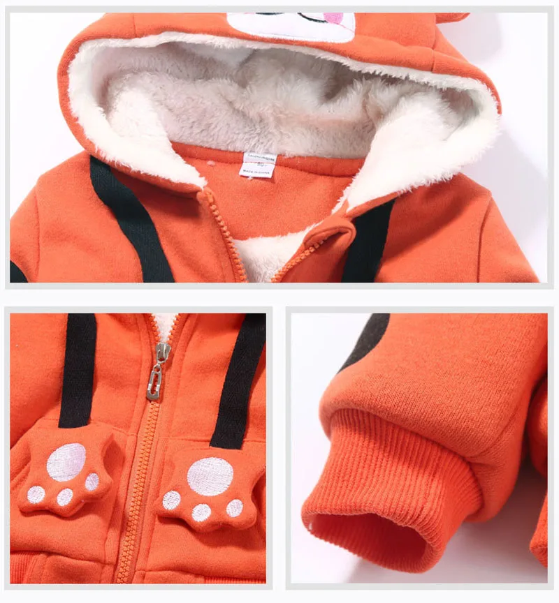 Костюм детский из 2 предметов вельветовый с капюшоном и штанами на возраст 1-5 лет |