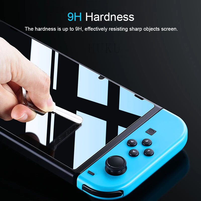 HUKU 9H Screen Protector For Nintend Switch NS NX Tempered Glass 3DS Ultra HD 0.3mm Protective Film | Мобильные телефоны и