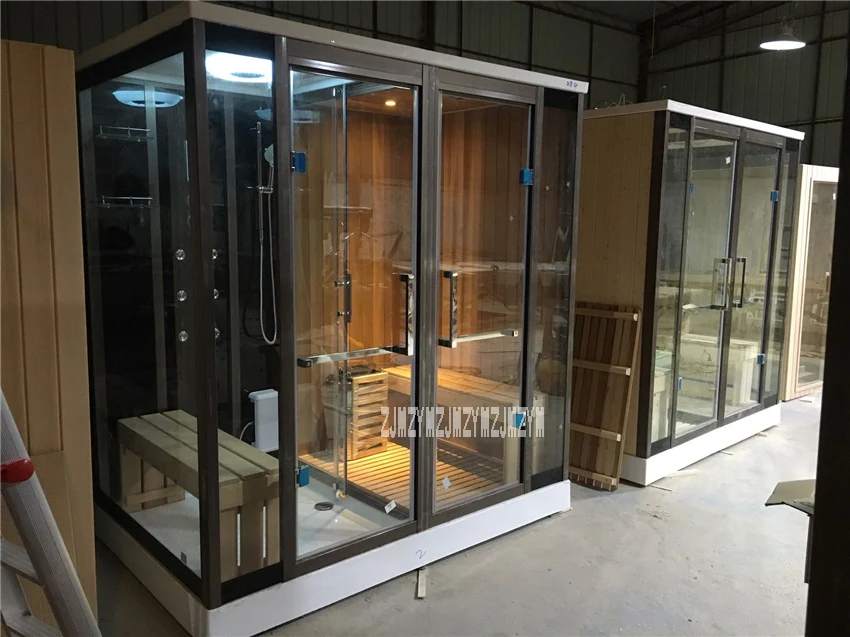 SS888 Household Multifunctional Dry And Wet Steam Room Integrated Steam Shower Room Steam Sauna Room With Shower 110V/220V 3000W