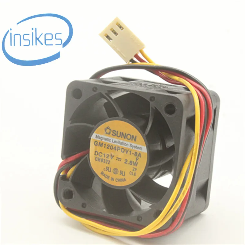 Sunon GM1204PQV1 8A DC 12V 0.24A 2 8 W ноутбук двойной шариковый подшипник 4028 40*40*28 мм вентилятор