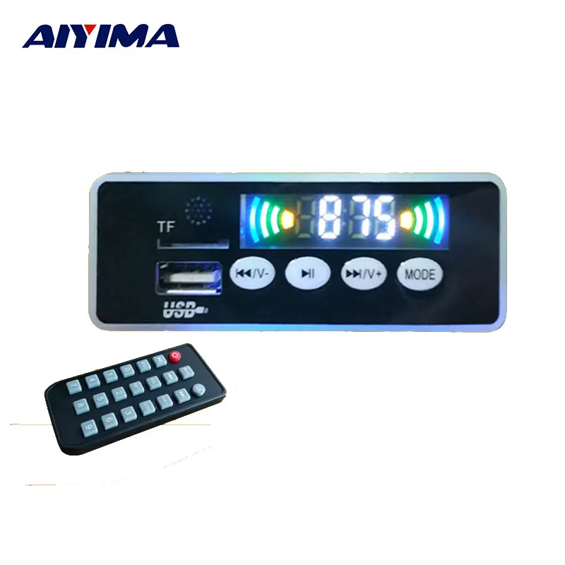 MP3 плеер AIYIMA Bluetooth APE декодер не допускающий потерь 12 В модуль USB звуковая карта Hi Fi