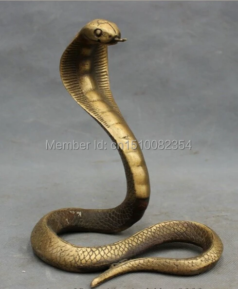 Народный Китайский Бронзовый год зодиакальный фэншуй коварная статуя в форме