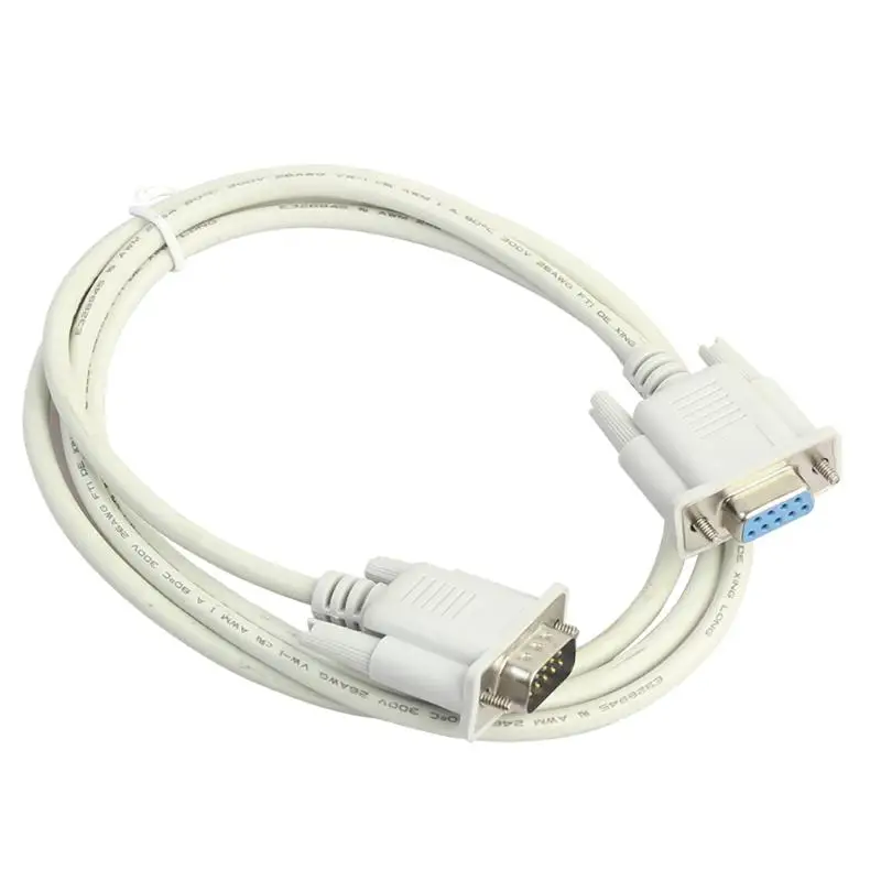 Последовательный RS232 DB9 Pin VGA мужчин и женщин аудио удлинитель конвертер кабель провод линия для монитора компьютера 1,5 м/3 м/5 м