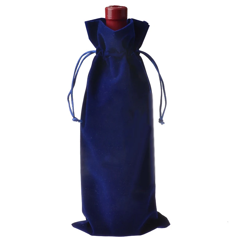 15*37 см бархат Луч порт Старинные Свадебные Польза бархатной Сумки Бутылку Вина|bag