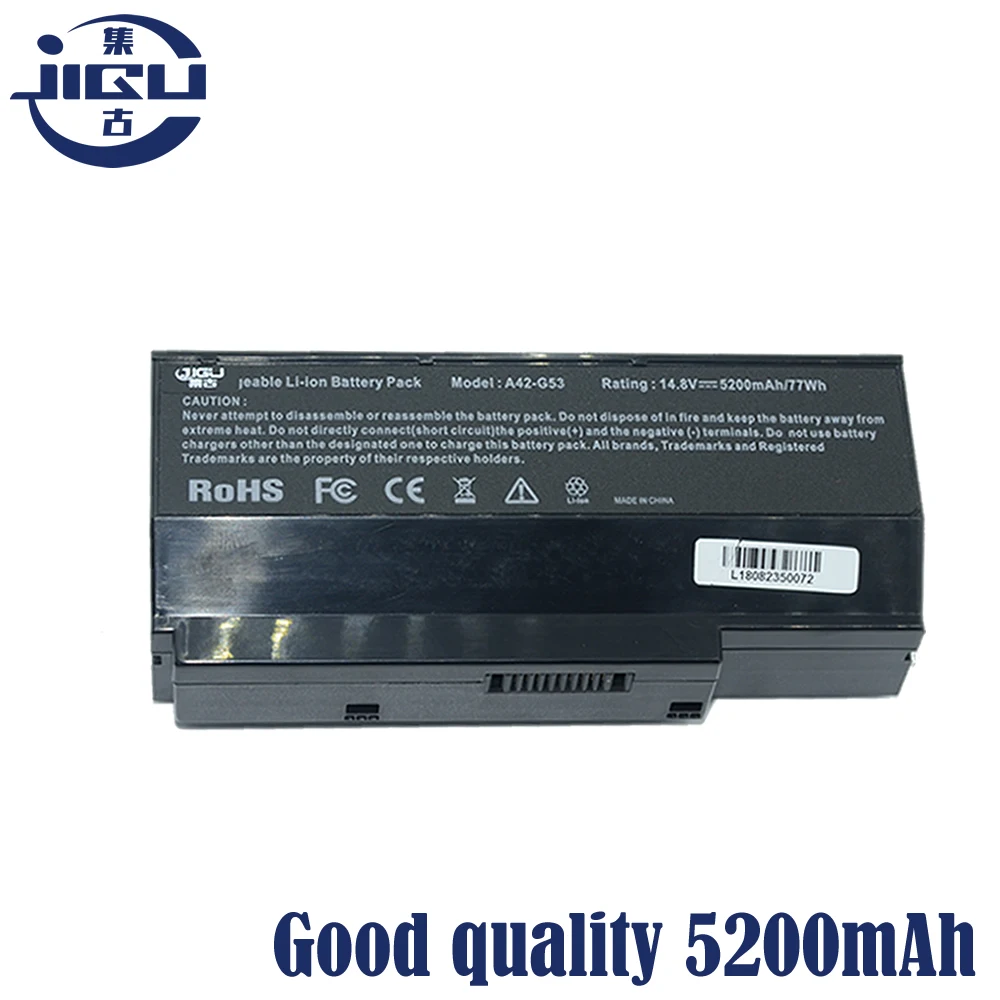 JIGU Laptop Battery For Asus A42 G73 G53 G73G G73S G73J G53S 07G016DH1875 07G016HH1875 70 NY81B1000Z 90 NY81B1000Y|laptop battery|battery for