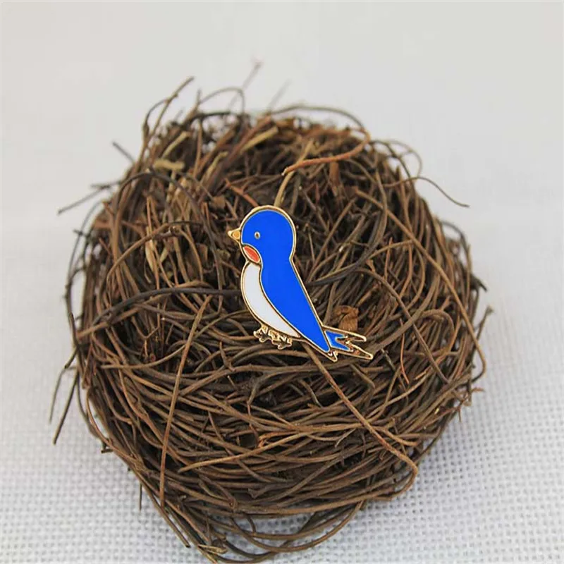 Бесплатная доставка модные новые женские ювелирные изделия Синяя птица Женская