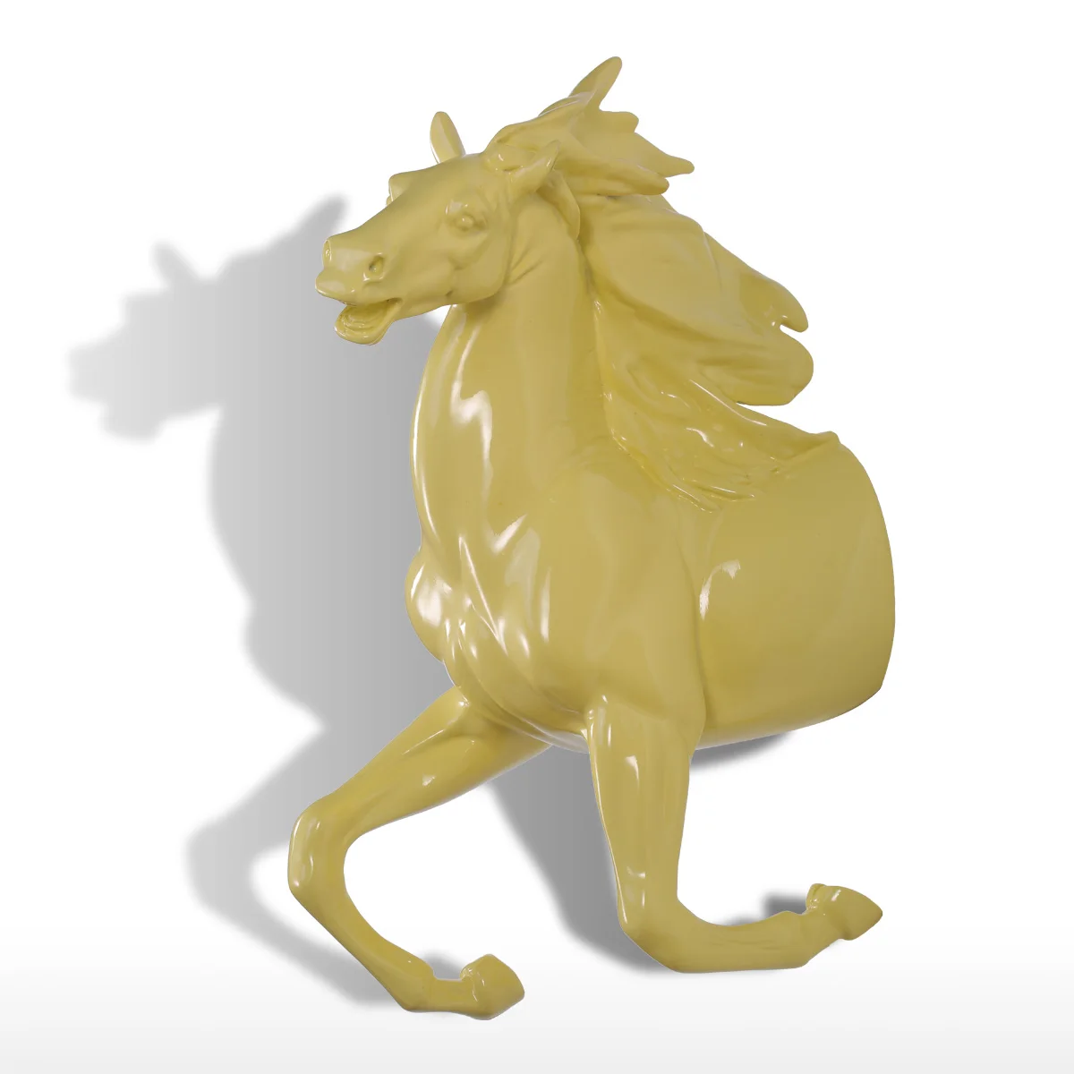 Tooarts смола для бега лошади настенный Декор крюк декоративный подарок деревенская