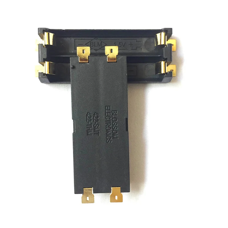 1 шт./лот лучшее качество SMT SMD 2 x AAA 5 V держатель батареи| |
