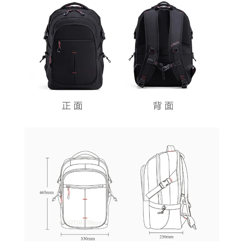 Xiaomi UREVO 25L Большой Вместительный мужской рюкзак, Мужская 15 дюймовая сумка для компьютера, водонепроницаемая дорожная сумка, многофункциональный рюкзак, сумка