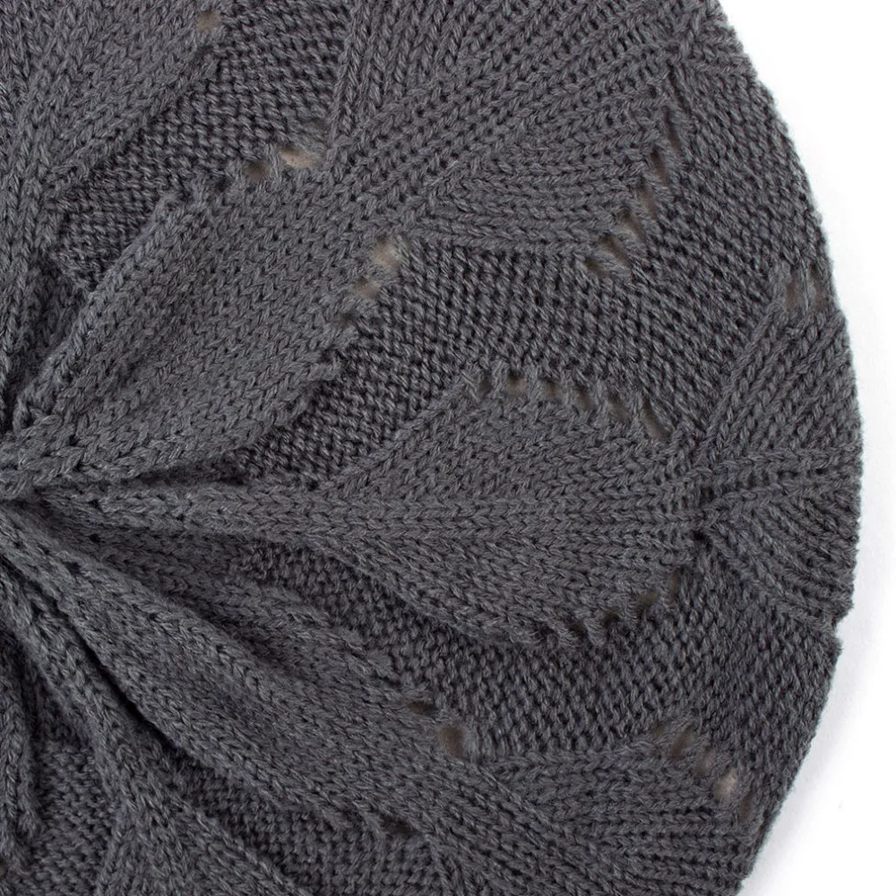 Geebro женский однотонный цвет рандомный весенний Повседневный мягкий акриловый