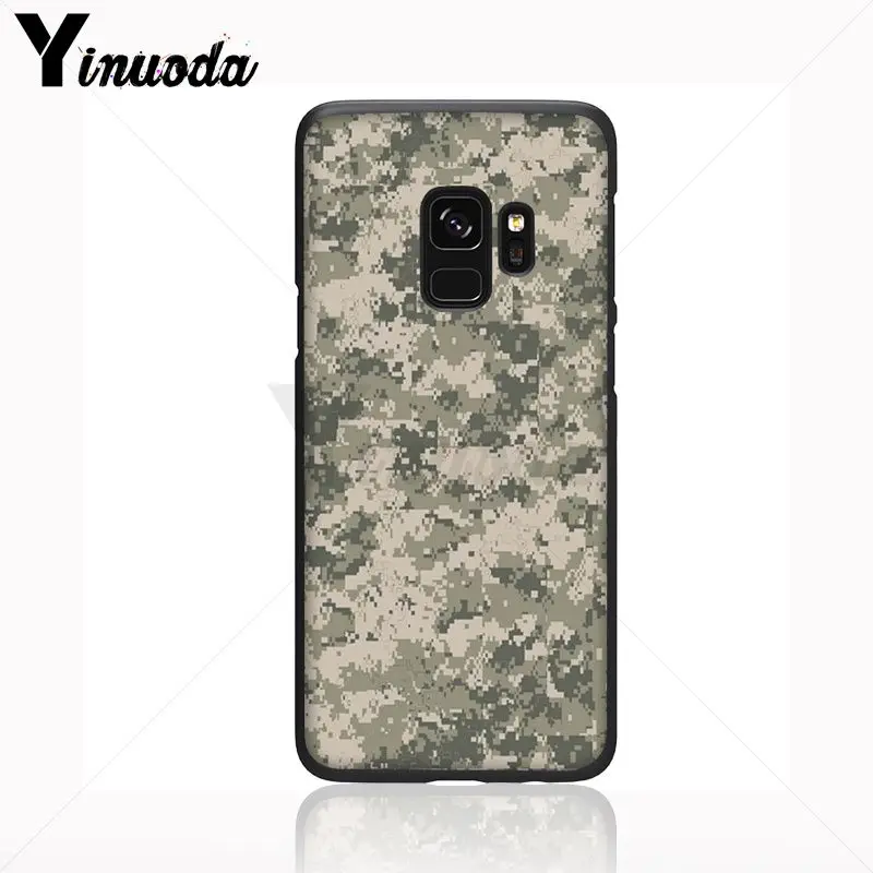 Yinuoda мягкий чехол для телефона с камуфляжным рисунком в стиле милитари Samsung Galaxy s9