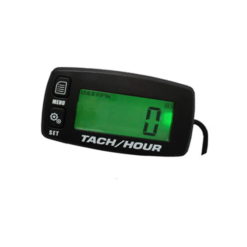 Водонепроницаемый Цифровой Мотоцикл Индуктивный сбрасываемый тахометр метр